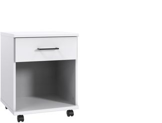 Rollcontainer >Rügen< in WEISS - 46x58x40cm (BxHxT)