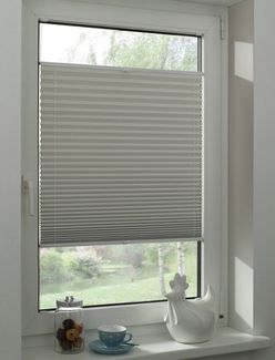 GARDINIA Plissee Plissee Concept Thermo, abdunkelnd, mit Bohren, verspannt, verschraubt, verschraubt, Innovative Träger- und Montagetechnik