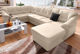 sit&more Wohnlandschaft Savona U-Form, B: 320 cm, optional Bettfunktion, Federkern
