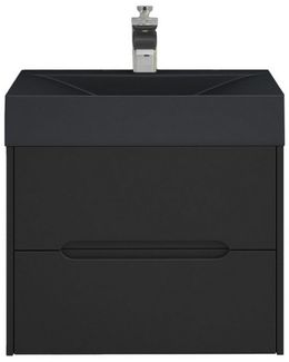 doporro Badmöbel-Set Badschrank Yoga Waschbeckenunterschrank Wandmontage Waschbecken