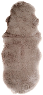 House Nordic Lammfell Kunst, Pilz, 60x180 cm