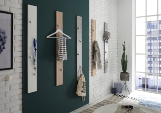 Garderobenleiste >Colan< in Beton Optik - 14 x 115 x 2 cm (BxHxT)