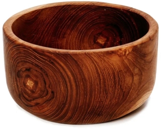 Die Teak Root Salatschüssel - S - Natürlich - 15x15x8cm