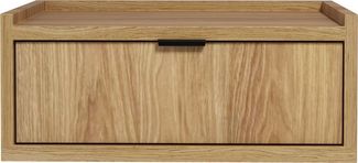 Beautysofa Nachttisch Wandhängender Evron mit 1 Schublade (zwei moderne Farben zur Auswahl), Breite: 40 cm