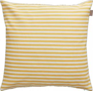 Gant Home Kissenhülle Stripe Cushion Warm Yellow (50x50cm) 853099601-716