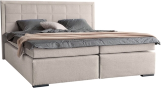 COLLECTION AB Boxspringbett 30 Jahre Jubiläums-Modell Athena, in H2,H3 & H4, wahlweise mit LED-Leiste