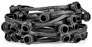 Illu Lichterkette Komplettset 10m, E27, IP65, verlängerbar