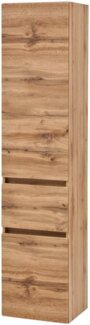 welltime Seitenschrank Kaunas 40 cm breit, mit Schubkasten, Soft-Close-Funktion