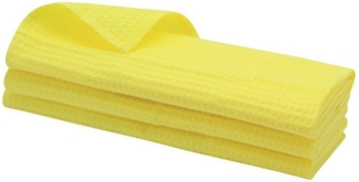 Engelland Geschirrtuch Poliertuch, (Vorteils-Set, 3-tlg, Waffel-Pique), 100 % Baumwolle, integrierte Aufhängeschlaufe, 70x50 cm