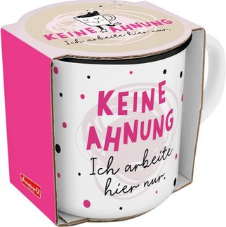 XL Tasse Becher Tee Kaffeetasse 52cl Geschenk Sheepworld AHNUNG 74840