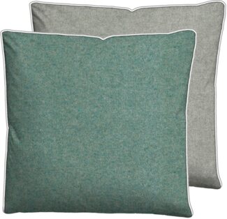 biberna Melange-Flanell Kopfkissenbezug 0840500 MELANGE UNI, fichte, 1x 80x80 cm