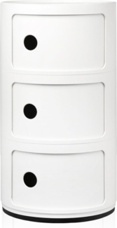 Componibili Container mit drei Elementen weiß