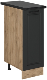 Apothekerschrank R-Line Anthrazit Landhaus 30 cm , AP Anthrazit Vicco