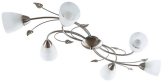 Lindby Deckenleuchten Yannie, Metall, Alu IP20, 6 x 4,5 W LED