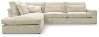 AN-MOEBEL4U Ecksofa COMFORTO MINI CORD 280 x 224 cm, Sofa