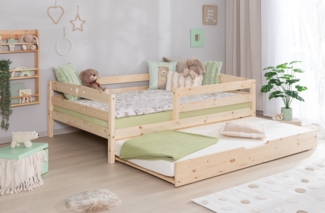 Einzelbett Kinderbett "Eli" 120x200 Kiefer massiv