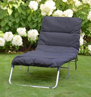 Auflage Fat BIG Schwarz Polster für Amigo BIG und XXL Sonnenliege