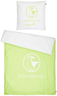 Schietwetter Bettwäsche Accessoire Bettwäsche "Möwe" 135x200, 2teilig, Stoff, 1 teilig