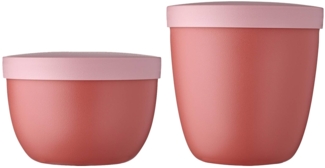 Mepal ELLIPSE Snackpot 350 & 500 ml 2er Set Vivid Mauve