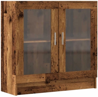 vidaXL Bücherschrank Altholz-Optik 82,5x30,5x80 cm Holzwerkstoff 856154