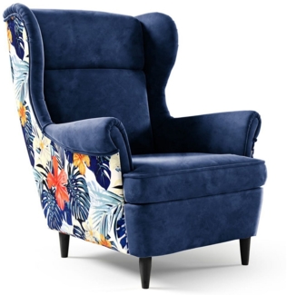 Beautysofa Ohrensessel Havana im skandinavischen Stil (hoher Rückenlehne & modernem Design), 4 trendige Farben zur Auswahl