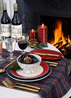 Greengate Geschirrtuch Dagmar Geschirrtuch check dark blue 70x50cm