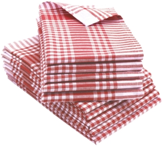 ZOLLNER Geschirrtuch, (Spar-Set, 10-tlg), 50x70 cm, 100% Baumwolle, vom Hotelwäschespezialisten