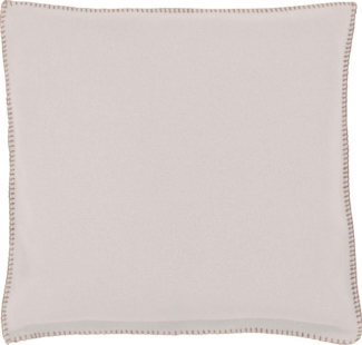 eskimo Edelvelours Kissen gefüllt|45x45 cm| beige