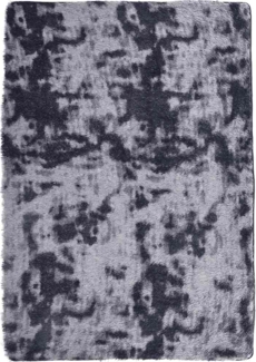 vidaXL Teppich Shaggy Hochflor NAVARRA Dunkelgrau 240x340 cm Polyester 4102856