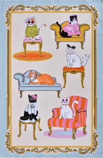 Ulster Weavers Geschirrtuch Cool Cats, (1-tlg, 1-teilig), 100% Baumwolle 48x74 cm Küchentuch