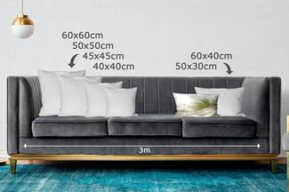 MuchoWow Dekokissen Dünen mit Strandhafer in der Sonne des Nationalparks Schleswig-Holstei, Dekoration, Zierkissen, Kissen mit Füllung, 50x30 cm