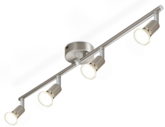 Nettlife Deckenstrahler 1/2/3/4/6 Flammig Wand Modern Deckenleuchte, Schwenkbar 350°, LED wechselbar, Wohnzimmer Flur Schlafzimmer