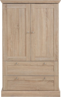 Home affaire Drehtürenschrank Binz Mehrzweckschrank, Holz-Optik, mit Stauraummöglichkeiten, Höhe 130 cm