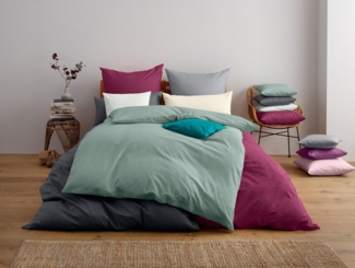 Home affaire Bettwäsche Luisa, Renforcé, 2 teilig, NEUHEIT: 100% Baumwolle, ab Gr. 135x200 cm, in zwei Qualitäten