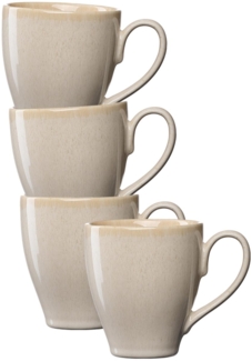 Ritzenhoff & Breker Sahara Kaffeebecher 400 ml 4er Set - Creme