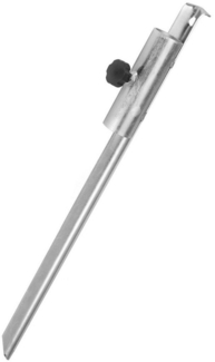 Sonnenschirmständer Rasendorn Ø 34mm x 50 cm Schirmständer I Bodenhülse für Sonnenschirm I Erdspieß I Sonneschirmhalter I Bodendübel