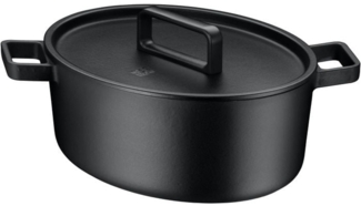 WMF Bräter oval 33x26 cm Flavour schwarz