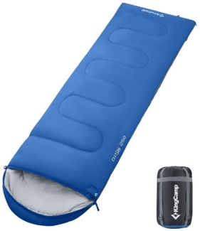 KingCamp Deckenschlafsack Decken Schlafsack Oasis 250 Sommer, Camping Outdoor 2,2m Lang&Breit -3°C