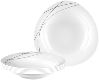 Seltmann Weiden Trio Highline Suppenteller ø 23,6 cm 6er Set