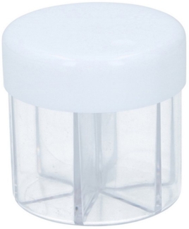 Alpina Gewürzbehälter ALPINA Kräuterstreuer, 6-Fächer d 65x67 mm