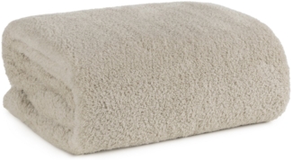 Dicke Wohndecke Kuscheldecke Sofadecke Tagesdecke Couchdecke Weiche Decke LORI beige 200x220 beige