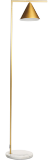 Stehlampe MOCAL Metall Gold