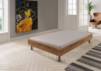 Wimex Bett Easy, große Auswahl an Größen und Farben, auch in Komforthöhe (Made in Germany), ohne Kopfteil, ideal unter Dachschrägen oder Fenster