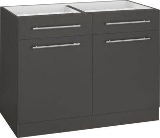 wiho Küchen Unterschrank Unna 100 cm breit, ohne Arbeitsplatte