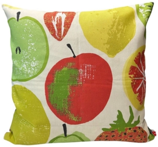 HOSSNER - HOMECOLLECTION Kissenbezug Mela 40x40 cm, (1 Stück), Dekokissen Bezug bedruckt modern