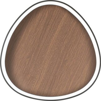 ECO Light 9250-PL85 WO LED Wand- und Deckenleuchte BEZI holz schwarz 85cm
