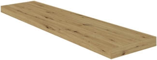 Wandboard Elif 90x24x4 Bücherregal Wandregal asteiche 14855