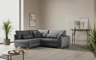 Mr. Couch Ecksofa L-Form, Mit Federkern, wahlweise mit Bett und Taschenfederkern