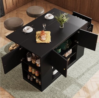 Odikalo Kücheninsel Küchenschrank Buffetschrank Esszimmerschrank Sideboard Schublade Regal