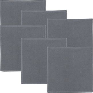 Erwin Müller Geschirrtuch Spültuch 6er-Pack, Baumwolle Uni